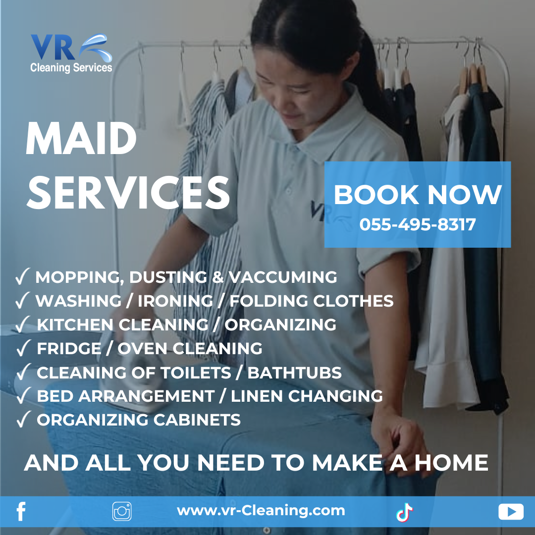 Maid Services, Deep Cleaning, Professional Cleaning Services, Cleaning Services Dubai,