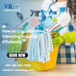 How to Organize Your Cleaning Supplies Efficiently